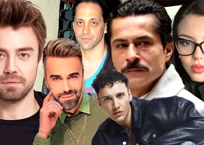 varios rostros de personajes famosos detenidos en una operación en Turquía