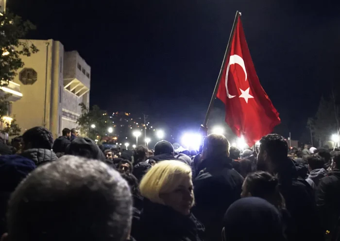 thousands take part in a silent march in Hatay on anniversary of 2023 earthquakes