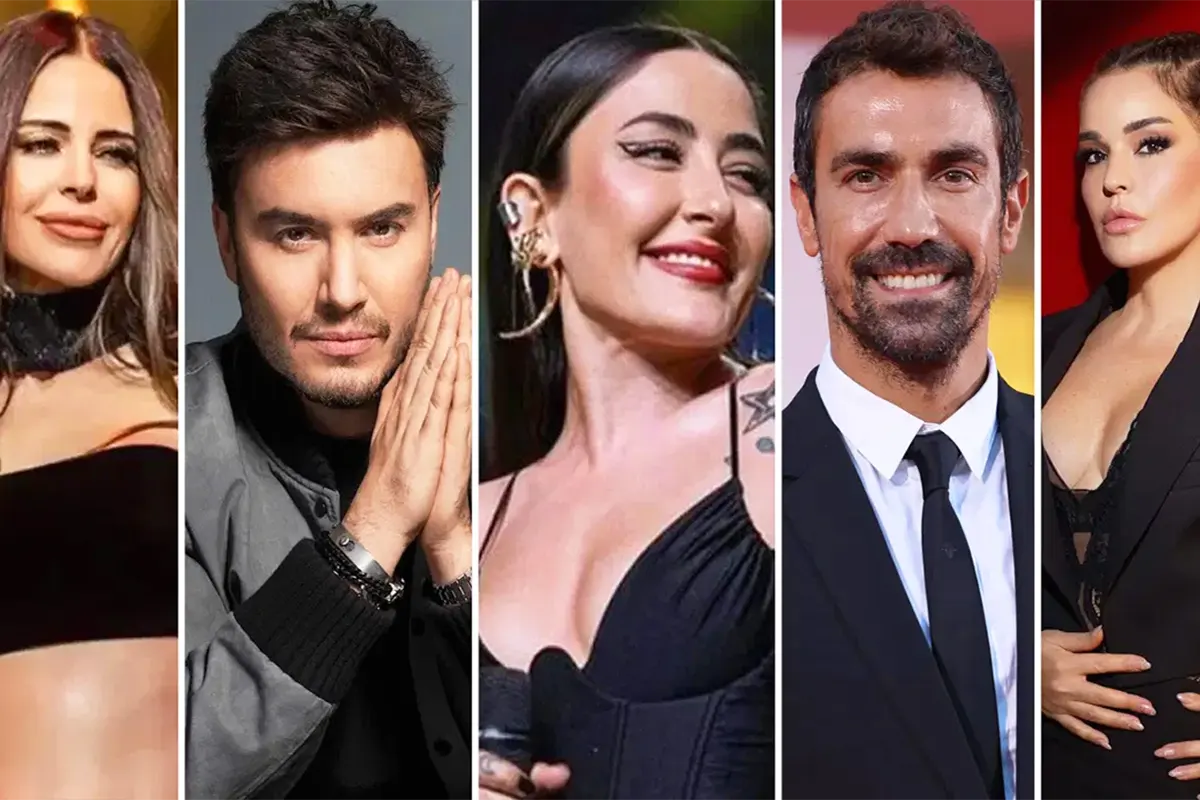 imagen de 5 celebridades en Turquía, incluyendo actores, cantantes e influencers, detenidos durante una operación antidroga