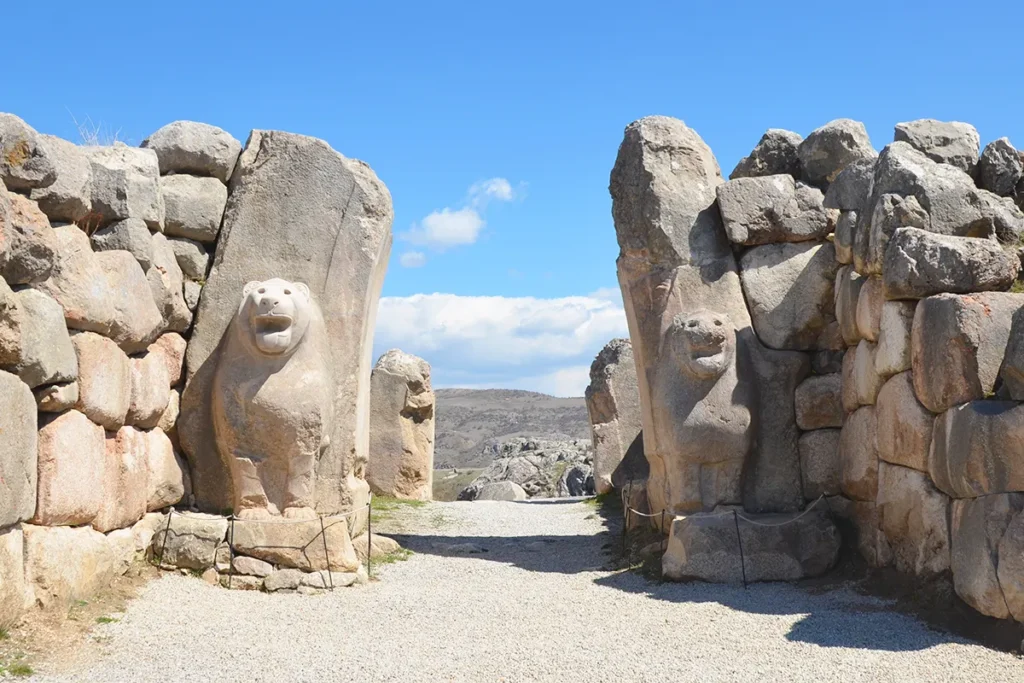 Puerta de los Leones en Hattusa