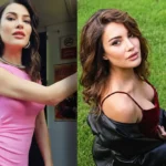 dos imágenes en vida de la actriz turca Ece İrtem