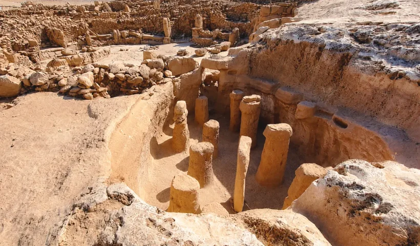 una imagen del yacimiento arqueológico de época neolítica de Karahantepe