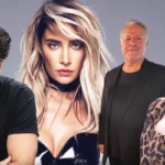 a picture of several Turkish celebrities detained in an anti-drugs operation, including the singers Sıla Gençoğlu and İlyas Yalçıntaş and the producer Fatih Aksoy