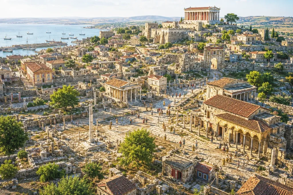 Troy IX during the Roman Empire