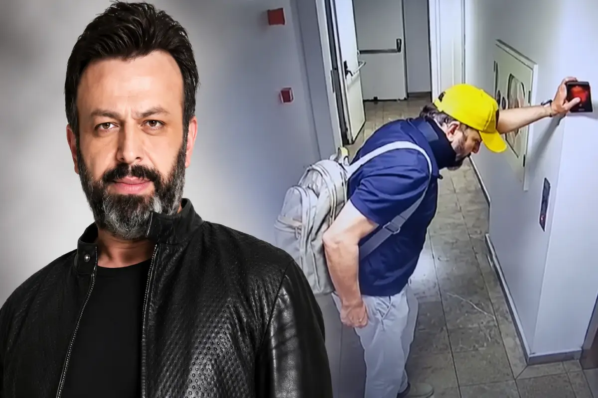 the last known images of the Turkish actor Serhat Kılıç